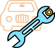 Car and wrench 180x150 Car and wrench 180x150